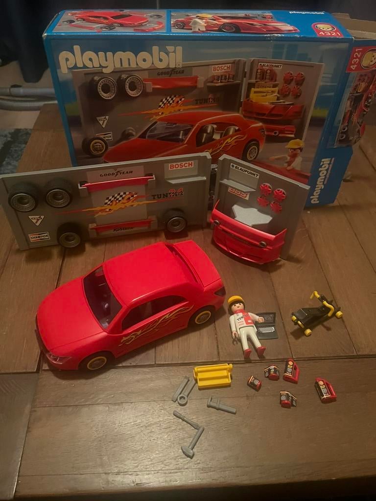 Playmobil vintage autodealer, Ophalen of Verzenden, Zo goed als nieuw
