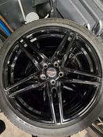Winterbanden op mooie Borbet velgen - 225/45 R19, 19 inch, Banden en Velgen, 225 mm, Winterbanden