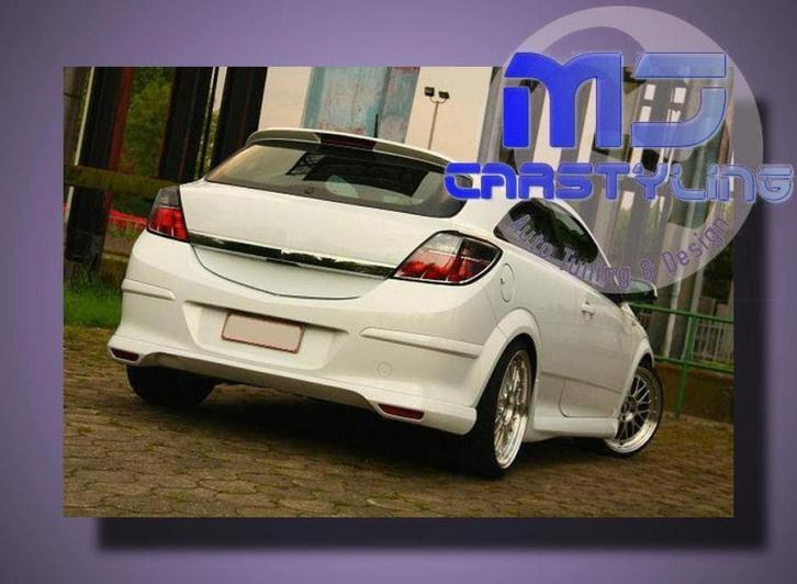 Opel Astra H GTC - Achterbumper spoiler [OPC Line], Auto diversen, Tuning en Styling, Ophalen of Verzenden