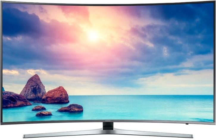 Samsung 55 inch smart led Curved, Audio, Tv en Foto, Televisies, Zo goed als nieuw, LED, 100 cm of meer, Samsung, 100 Hz, Smart TV