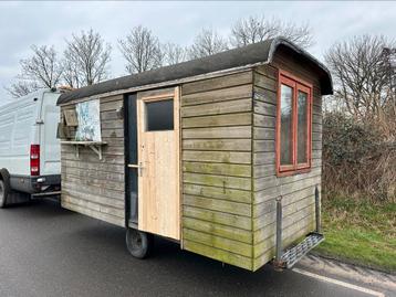Pipowagen schaftkeet schaftwagen Tiny house bouwkeet keet beschikbaar voor biedingen