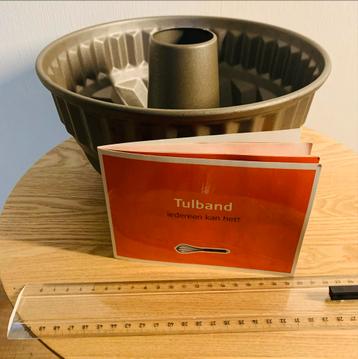 Grote Tulbandvorm + Receptenboek - Kerstbakken! beschikbaar voor biedingen