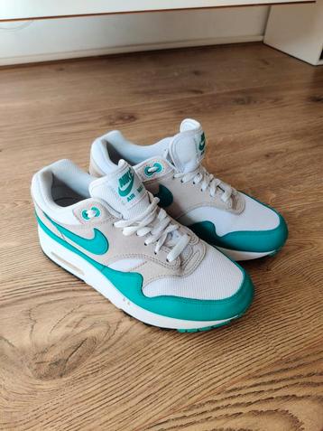 Nike Air Max 1 SC maat 37.5 wit, blauw, turquoise beschikbaar voor biedingen