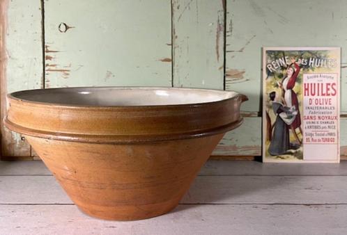 Franse grès aardewerk tian 19e eeuw doorsnede 40 cm, Antiek en Kunst, Antiek | Keramiek en Aardewerk, Ophalen of Verzenden