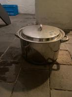 kookpan groot, Huis en Inrichting, Keuken | Potten en Pannen, Ophalen of Verzenden, Zo goed als nieuw, Rvs, Kookpan of Snelkookpan