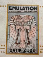 1922, BATIK, VAN DISSEL, HUISELIJKE KUNST, ZEER ZELDZAAM!!, Antiek en Kunst, Ophalen of Verzenden