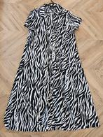 Zwart witte geprinte lange jurk, colourful rebel maat M, Kleding | Dames, Maat 38/40 (M), Zwart, Colourful Rebel, Ophalen of Verzenden