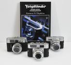 3x Voigtländer: CLR, Vitomatic I, BL incl mooi naslagwerk, Audio, Tv en Foto, Fotocamera's Analoog, Ophalen of Verzenden, Gebruikt