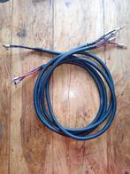Audioquest Midnight 2 hyperlitz solid core bi-wire 2.5 meter, Ophalen of Verzenden, Gebruikt, 2 tot 5 meter, Luidsprekerkabel