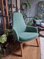 Normann copenhagen era fauteuil groen eiken, Ophalen, Zo goed als nieuw, 75 tot 100 cm, 50 tot 75 cm