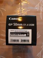 Canon EF 50mm f1/4 USM, Audio, Tv en Foto, Fotografie | Lenzen en Objectieven, Ophalen of Verzenden, Zo goed als nieuw