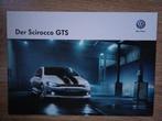 VW Scirocco GTS brochure uit Duitsland, Ophalen of Verzenden, Zo goed als nieuw, Volkswagen