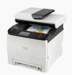 Ricoh M C250FWB A4 kleuren laserprinter met wifi en garantie, All-in-one, Refurbished, Ophalen of Verzenden, PictBridge