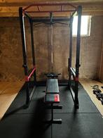Power rack met gewichten, Sport en Fitness, Ophalen, Zo goed als nieuw, Overige typen