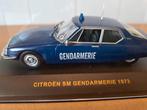 Citroën sm gendarmerie 1972 (282), Hobby en Vrije tijd, Overige merken, Ixo, Auto, Ophalen of Verzenden