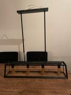 Zwarte lamp, Ophalen of Verzenden, Zo goed als nieuw, Minder dan 50 cm