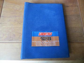 Fiat 128 onderdelen catalogus / Parti di ricambio 1973 beschikbaar voor biedingen