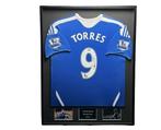 Fernando Torres Chelsea 10/11 gesigneerd ingelijst  Shirt, Buitenlandse clubs, Soccersignings.nl, Shirt, Nieuw