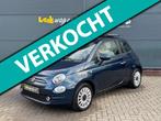 Fiat 500 1.0 Hybrid Dolcevita *schuifdak *carplay *cruise, Voorwielaandrijving, Gebruikt, Zwart, Leder en Stof