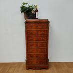 Antiek Frans secretaire wandkast ladekast met marmer blad, Huis en Inrichting, Kasten | Ladekasten, Valkenswaard, Gebruikt, Info@flashbackfurniture.nl
