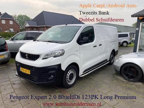 Peugeot Expert 2.0 BlueHDi Long Premium 123PK 3 Pers, Auto's, Bestelauto's, Bedrijf, Te koop, ABS, Airbags, Airconditioning, Alarm