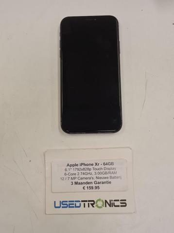 Apple iPhone Xr - 64GB beschikbaar voor biedingen