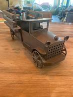 Vintage Pick-Up Truck van Blik en Hout.., Antiek en Kunst, Antiek | Speelgoed, Ophalen of Verzenden