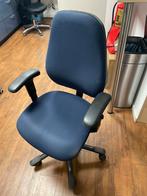Gratis bureaustoel - Ophalen in Twello, Huis en Inrichting, Bureaustoelen, Ophalen, Gebruikt, Blauw, Bureaustoel
