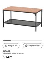 IKEA salontafel Fjällbo, Ophalen, 50 tot 100 cm, Zo goed als nieuw, Minder dan 50 cm