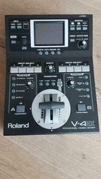 Roland V-4EX Videomixer (Nieuwstaat!) incl. flightcase!, Ophalen of Verzenden, Zo goed als nieuw, Video