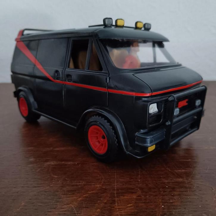 The A team GMC Van Galoob jaren '80, Antiek en Kunst, Antiek | Speelgoed, Ophalen of Verzenden