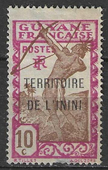 Frans-Inini 1932/1938 - Yvert 5 - Territoire de l'Inini (ZG) beschikbaar voor biedingen
