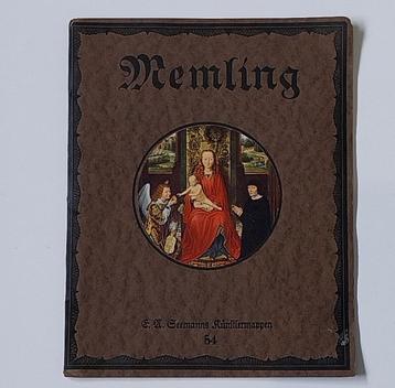 Hans Memling kunstschilder, antieke Duitse prentenmap beschikbaar voor biedingen
