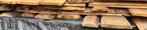 Gebruikte boomstamplanken/schaaldelen, Doe-het-zelf en Verbouw, Hout en Planken, Ophalen of Verzenden, Gebruikt, Eiken, Plank