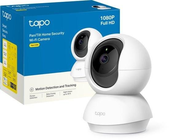Tapo C200 Beveiligingscamera binnen - 1080P- Full HD, Nieuw, Ophalen of Verzenden, X, X