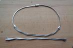 zilveren set ketting met armband [912], Verzenden, Zo goed als nieuw, Zilver, Zilver
