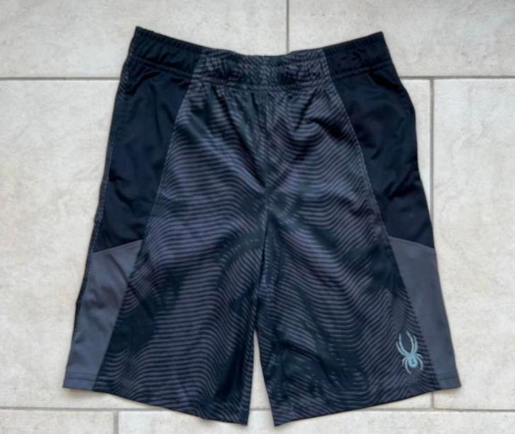 ZGAN Spyder sport broek mt m 10 12 140 146 152 grijs zwart, Kinderen en Baby's, Kinderkleding | Maat 140, Zo goed als nieuw, Jongen