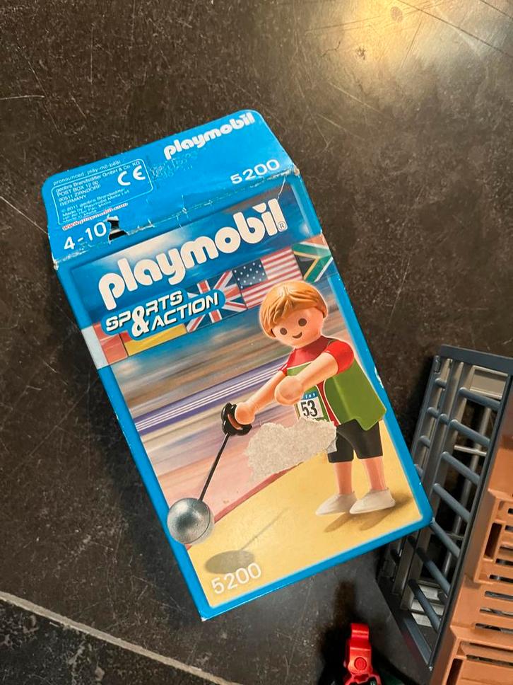Playmobil Kogelstoten Set 5200, Kinderen en Baby's, Speelgoed | Playmobil, Gebruikt, Complete set, Ophalen of Verzenden