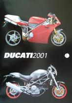 Folder DUCATI Modellen 2001, Motoren, Ophalen of Verzenden, Ducati