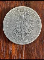 Zilver Zeldzame Duitse munt 1800, Ophalen of Verzenden