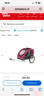 Honde fiets kar, Fietsen en Brommers, Ophalen, Trixie, Opvouwbaar, 20 tot 40 kg