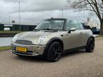 Mini Cooper Cabrio 1.6 Sidewalk | Cruise | Leer | Airco |, Auto's, Mini, Voorwielaandrijving, Zwart, 4 cilinders, Cabriolet