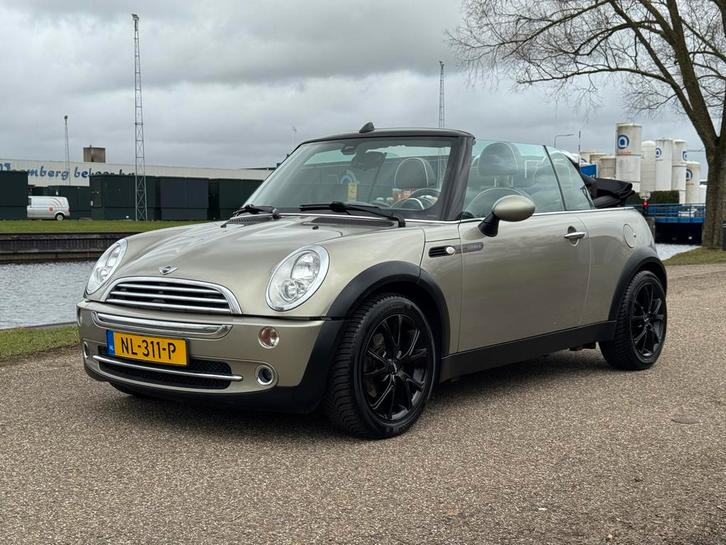 Mini Cooper Cabrio 1.6 Sidewalk | Cruise | Leer | Airco |, Auto's, Mini, Bedrijf, Cooper, ABS, Airbags, Airconditioning, Alarm