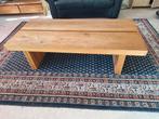 Salontafel rechthoekig massief hout. Side table., Huis en Inrichting, Stoffering | Tapijten en Kleden, Gebruikt, 100 tot 150 cm