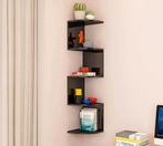 Zwarte Hoekplank - Stijlvol en Praktisch!, Huis en Inrichting, Ophalen of Verzenden, Zo goed als nieuw