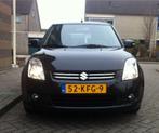 Suzuki Swift 1.3 5D 2009 Zwart, Auto's, Suzuki, Voorwielaandrijving, 400 kg, Alcantara, Origineel Nederlands