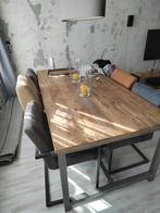 Eettafel 200x100 cm, Ophalen, 200 cm of meer, 50 tot 100 cm, Vijf personen of meer