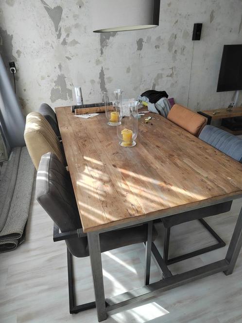 Eettafel 200x100 cm, Huis en Inrichting, Tafels | Eettafels, 50 tot 100 cm, 200 cm of meer, Vijf personen of meer, Rechthoekig