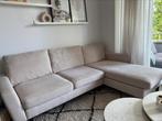 Universele hoekbank beige, Huis en Inrichting, Ophalen of Verzenden, Zo goed als nieuw