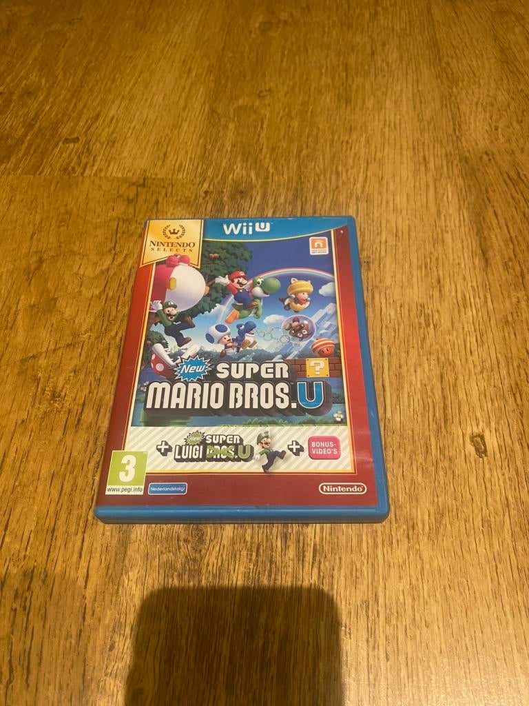 Super Mario Bros U + Super Luigi  ( Voor nintendo Wii U ), Avontuur en Actie, Online, Gebruikt, Ophalen of Verzenden
